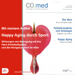 Und wieder ein Fachartikel von mir in der CO.med – Happy Aging durch Sport